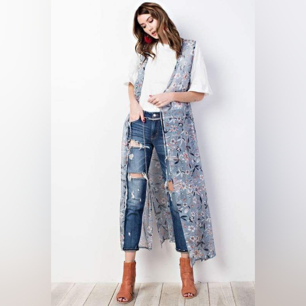 Floral Vest
